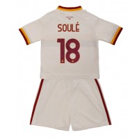 Stroje piłkarskie AS Roma Matias Soule #18 Koszulka Wyjazdowej dla dzieci 2026-27 Krótki Rękaw (+ szorty)